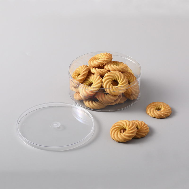 We provide sturdy PVC containers that also serve as a great plastic packaging boxes, a dependable Cookie containers for bakery biscuit packing.